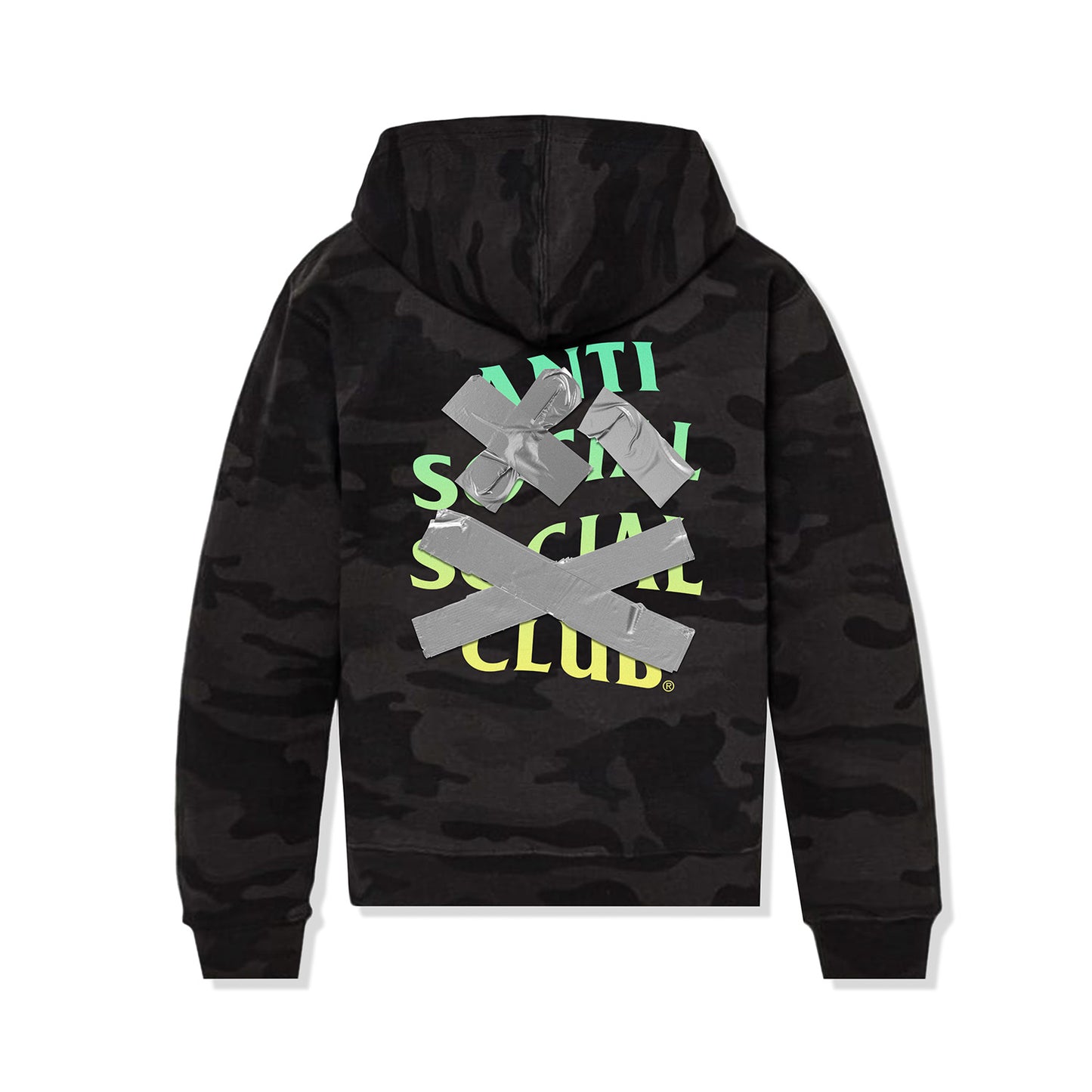 Cancelled Again Hoodie - Black Camo
