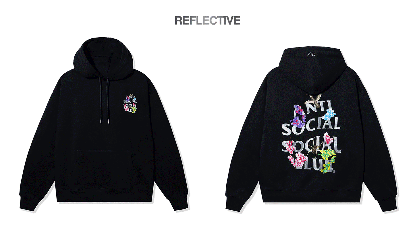 Reflective Embroidered 2025 Club Hoodie