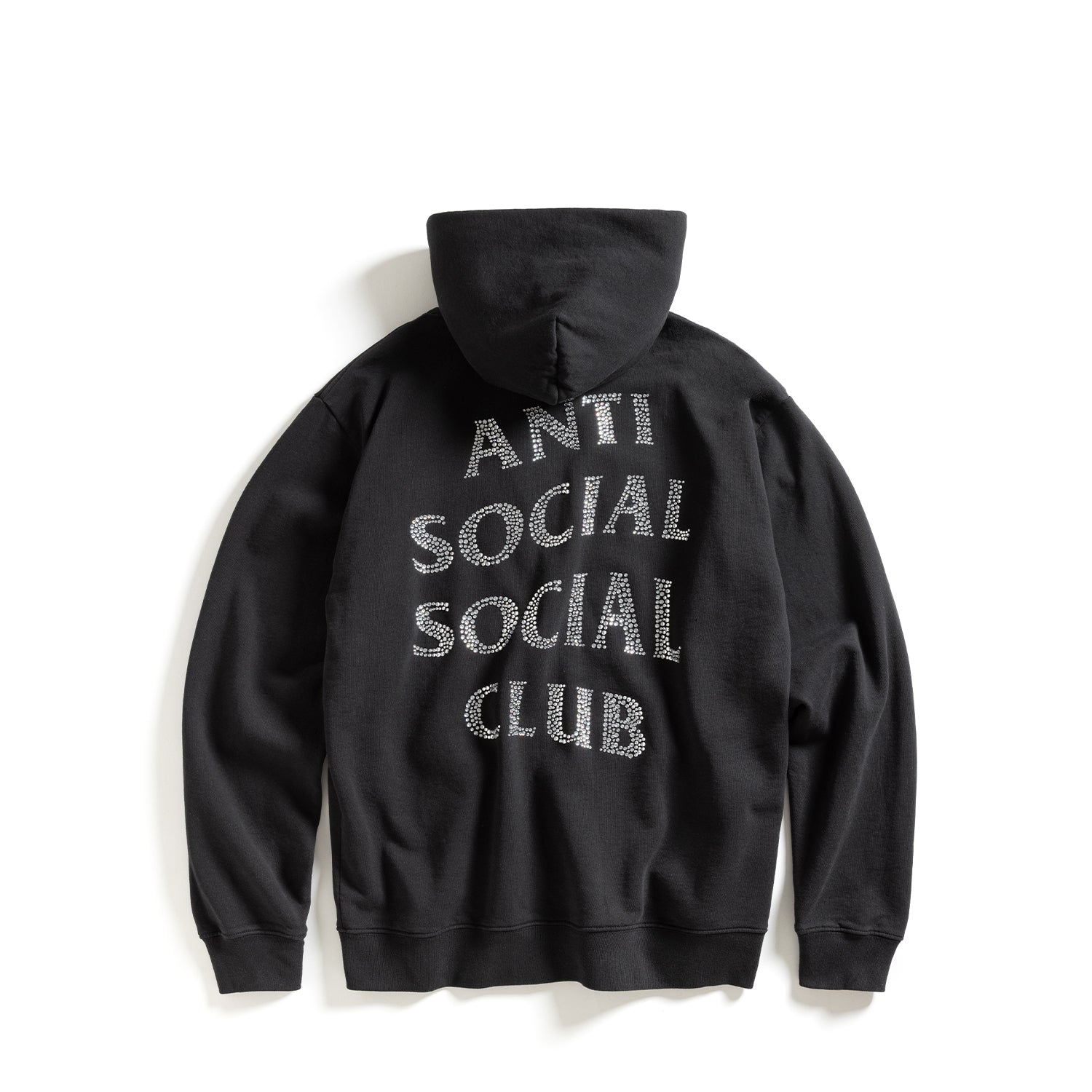 Rhinestone Zip Up Hoodie – AntiSocialSocialClub