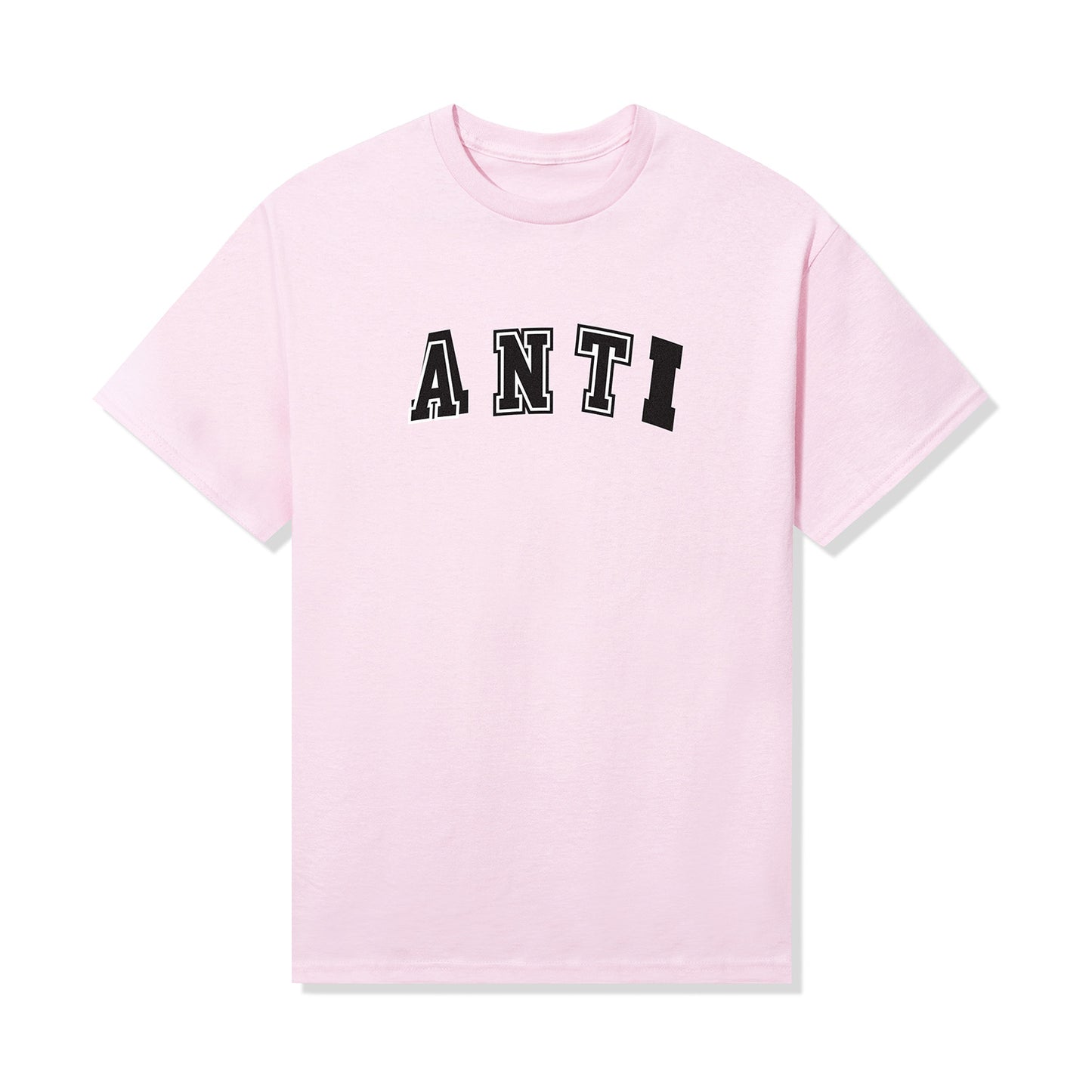 Anti College Tee - Light Pink