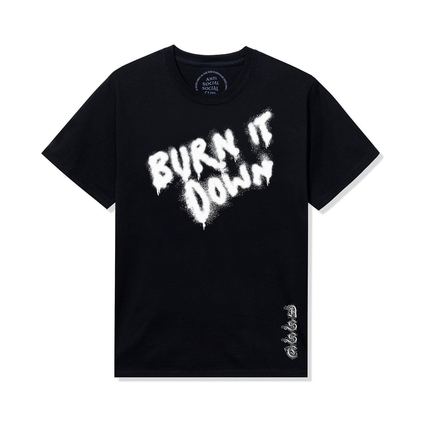 Burn It Down Tee - Black