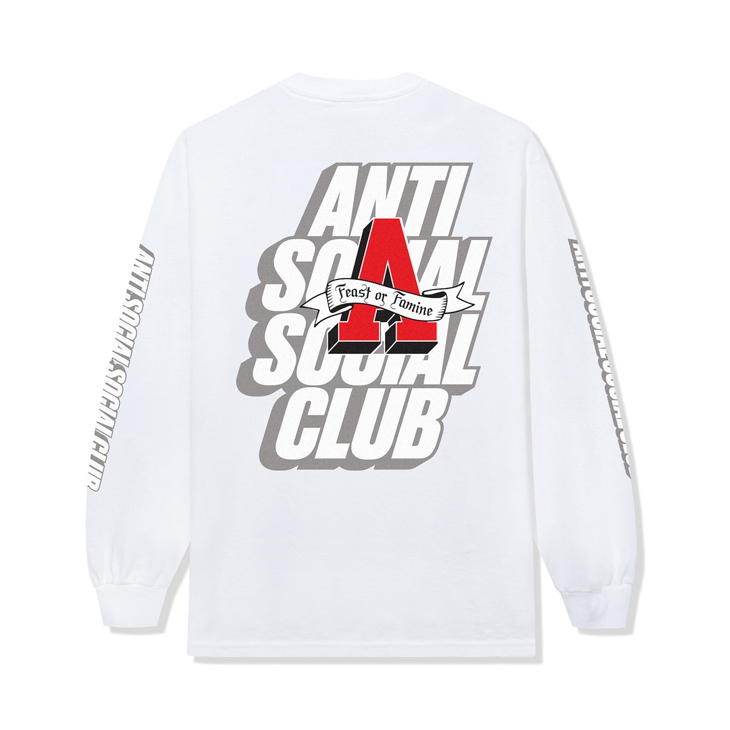 Easy A LS Tee - White