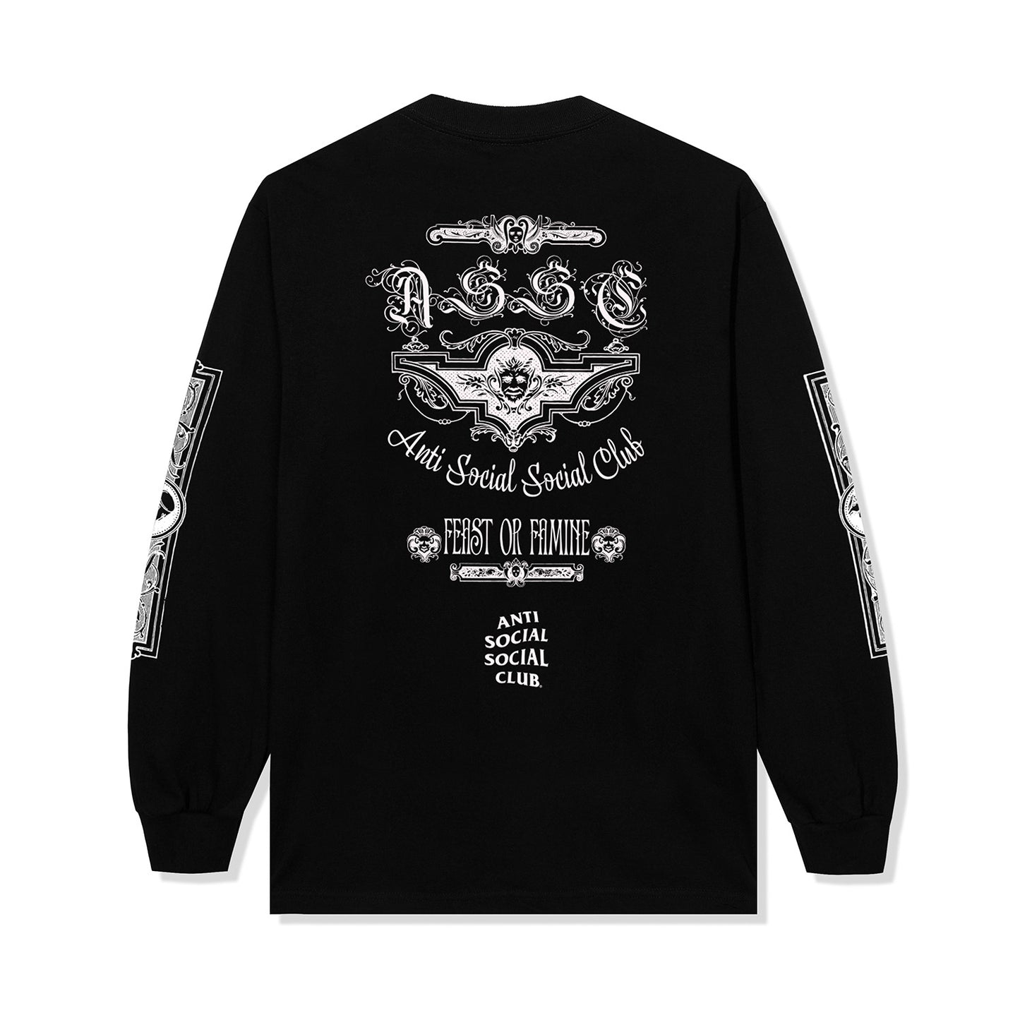 Feast or Famine LS Tee - Black