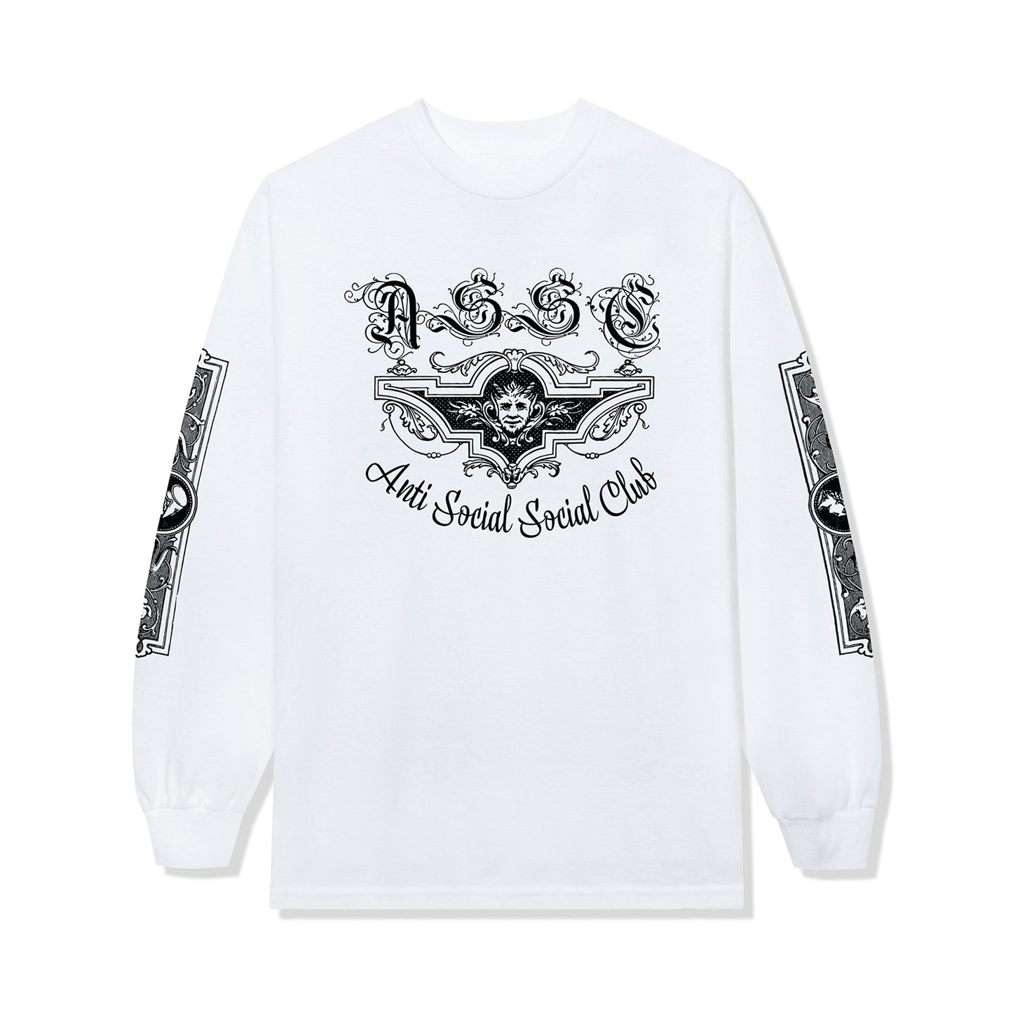 Feast or Famine LS Tee - White