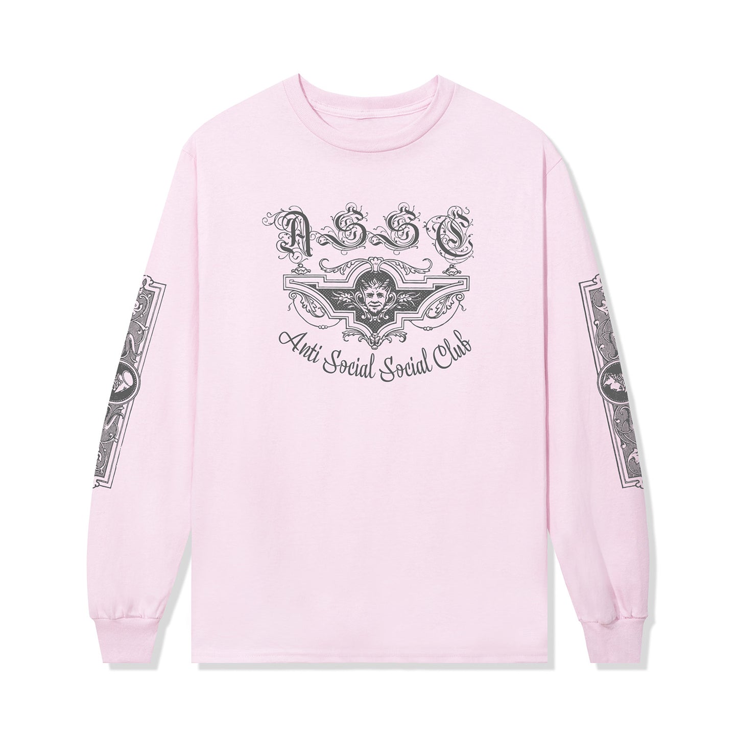 Feast or Famine LS Tee - Light Pink
