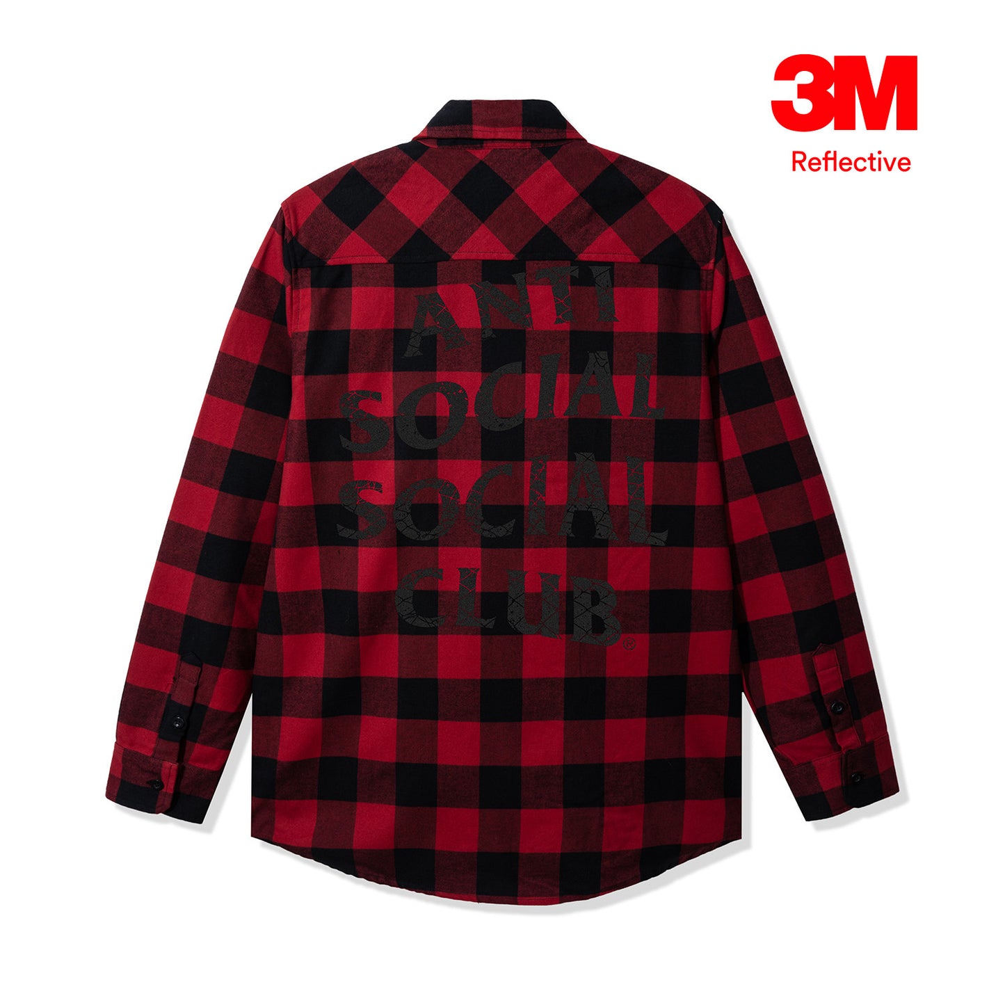 Basket Rack 3M Flannel - Red/Black