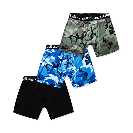 ASSC Jacquard Logo Boxer Briefs 3-Pack
