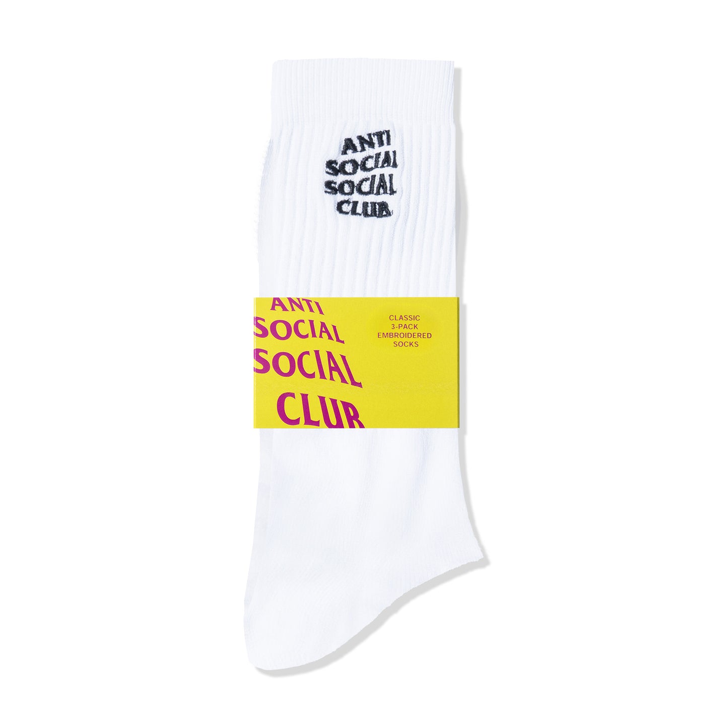 ASSC Classic 3-Pack Embroidered Socks