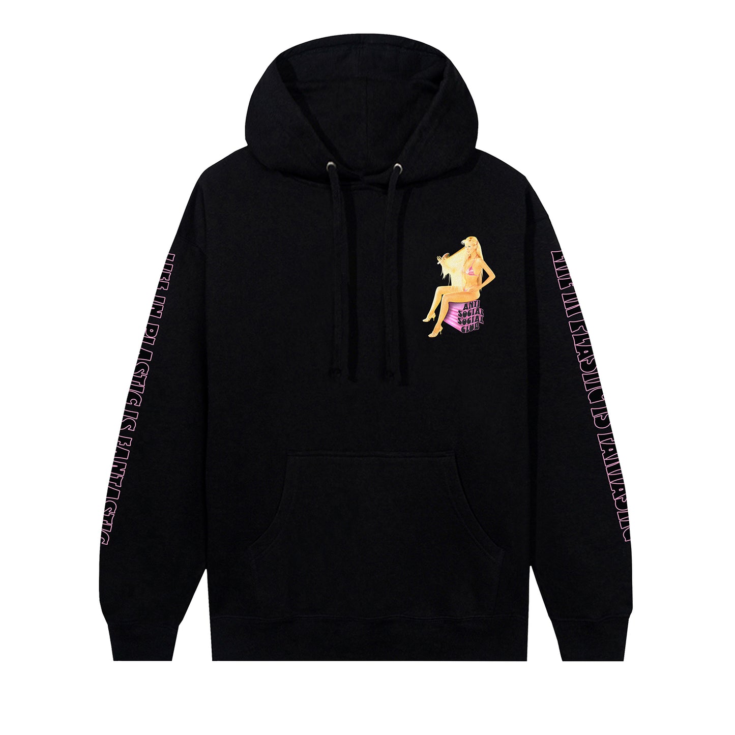 Ellen von Unwerth for ASSC 3D Fantasy Hoodie - Black