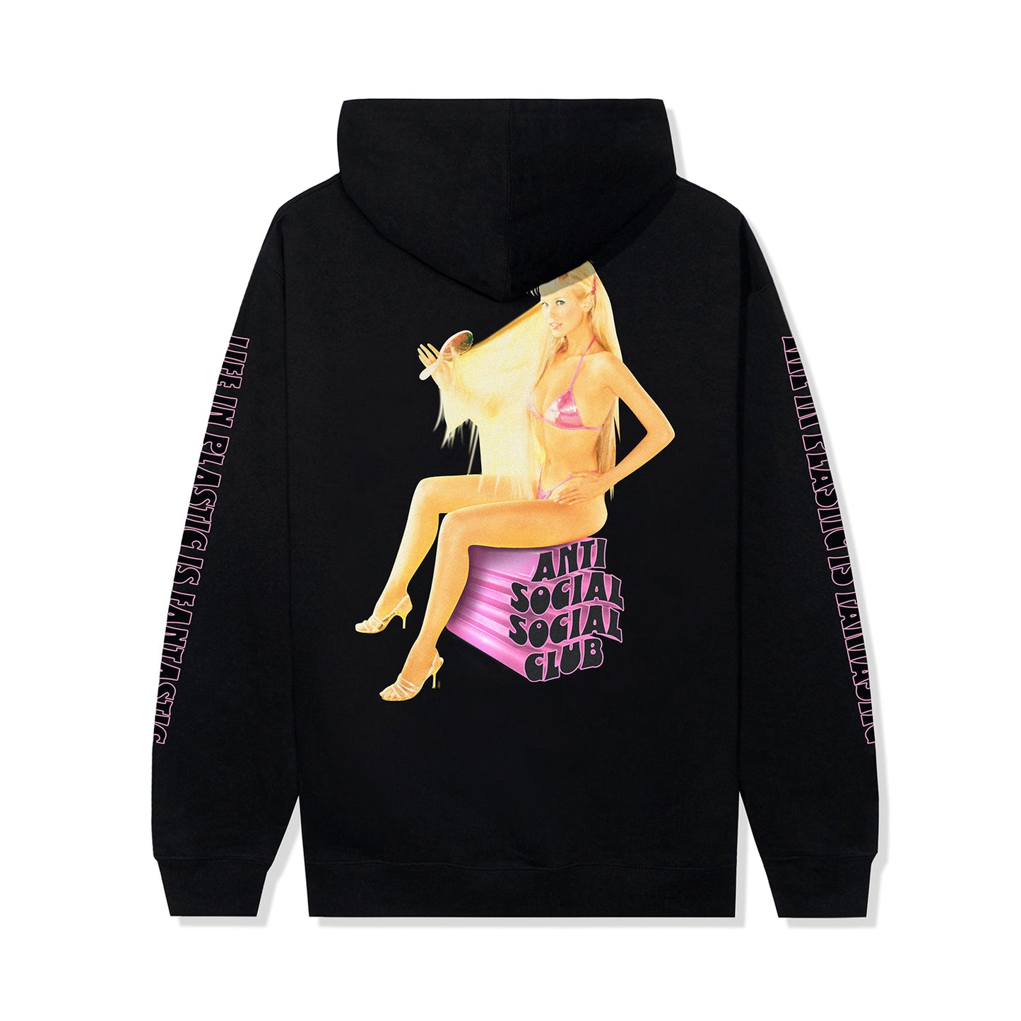 Ellen von Unwerth for ASSC 3D Fantasy Hoodie - Black