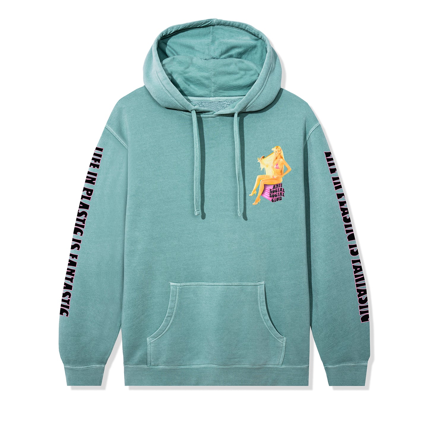 Ellen von Unwerth for ASSC 3D Fantasy Hoodie - Pigment Mint