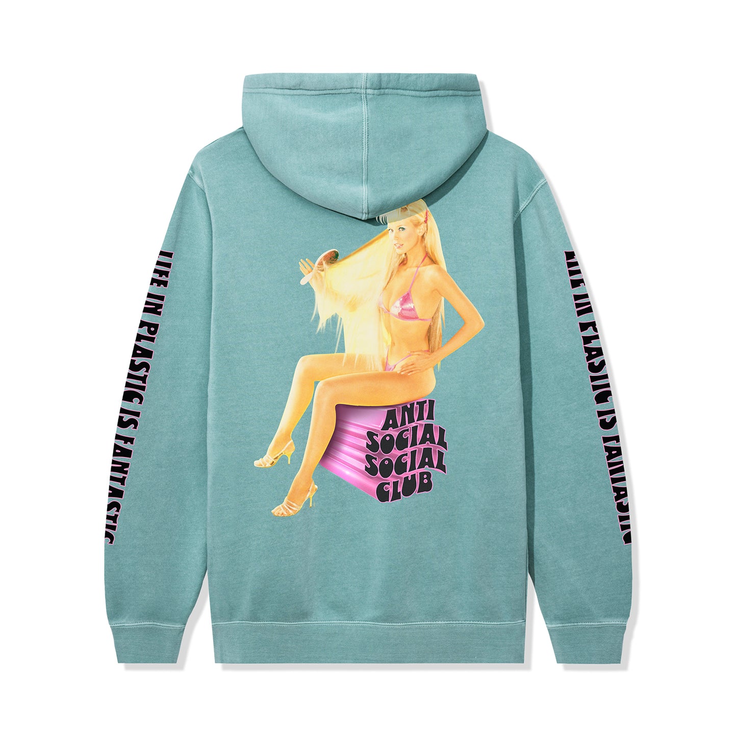 Ellen von Unwerth for ASSC 3D Fantasy Hoodie - Pigment Mint