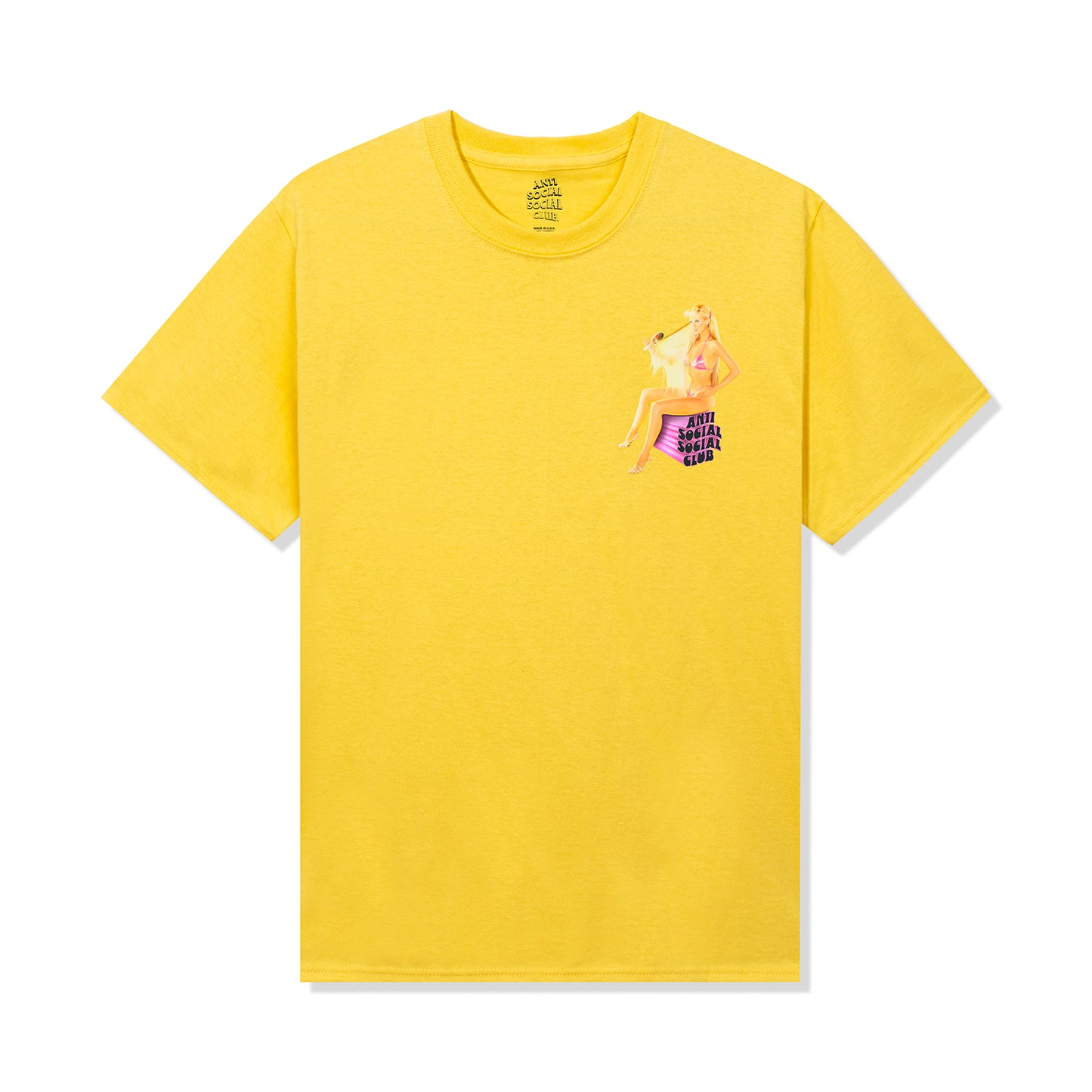 Ellen von Unwerth for ASSC 3D Fantasy Tee - Yellow