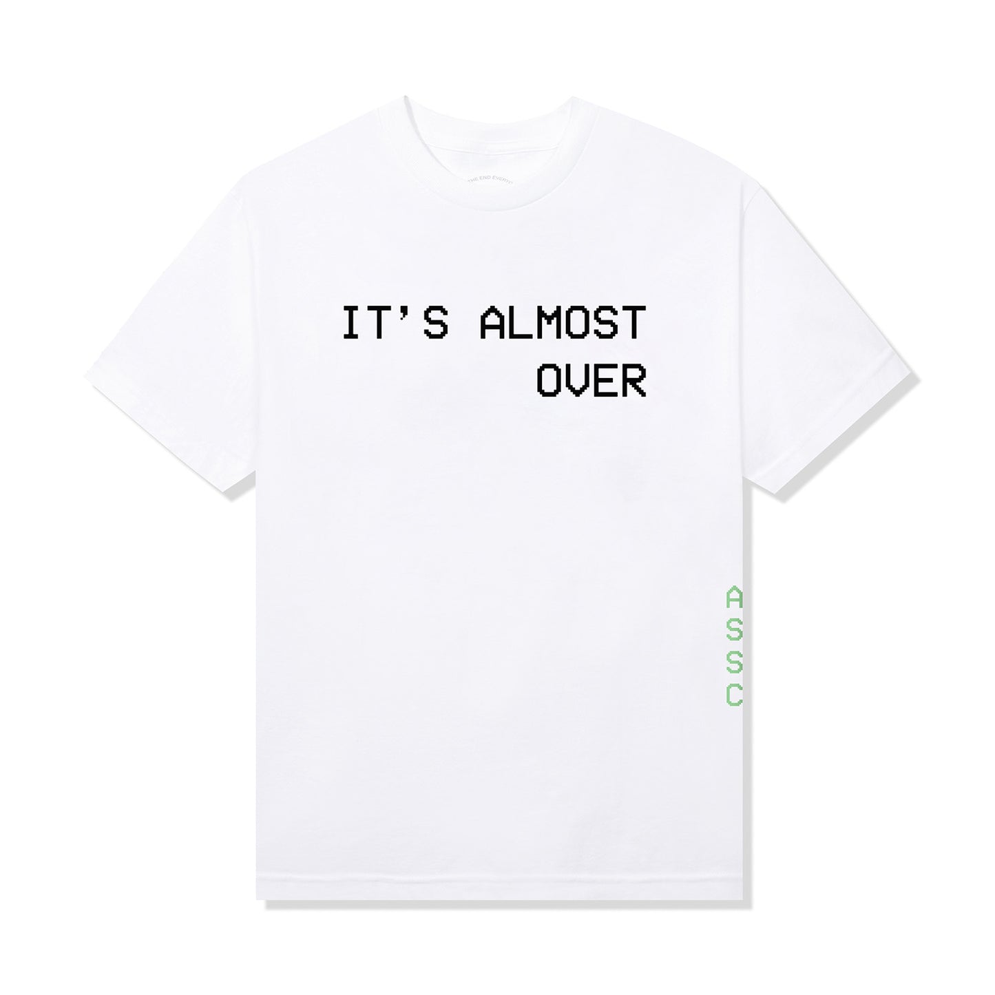Almost Over Tee - White