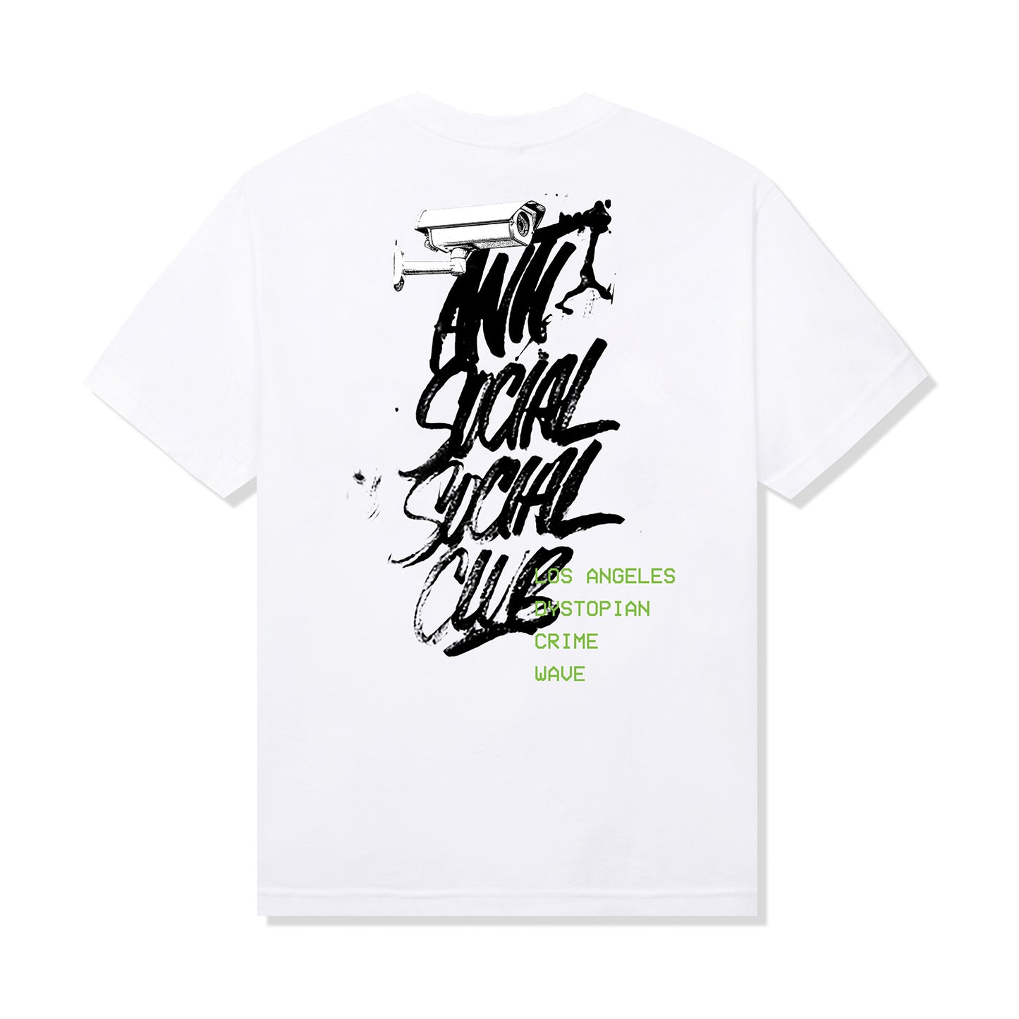 Dystopian Crime Wave Tee - White