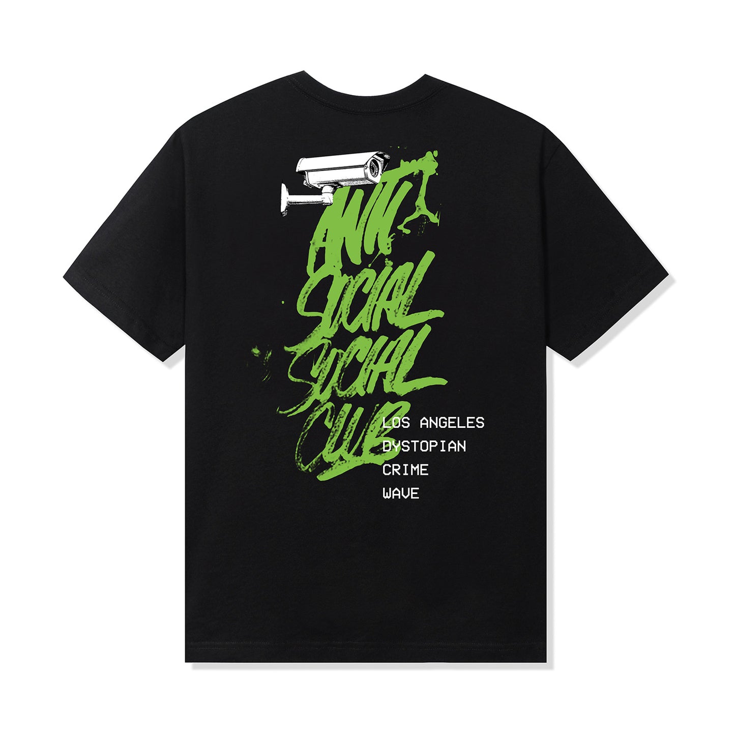 Dystopian Crime Wave Tee - Black