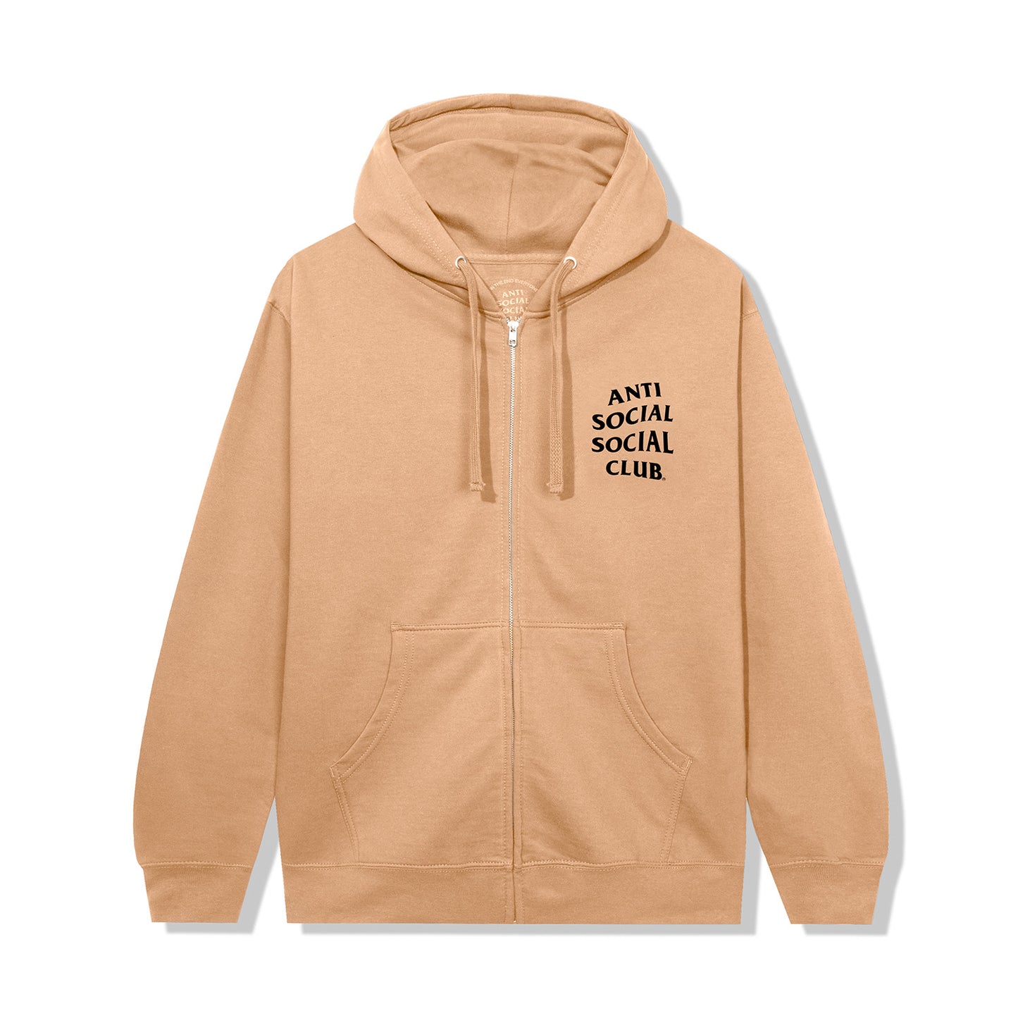 Mind Games Zip-Up Hoodie - Sandstone