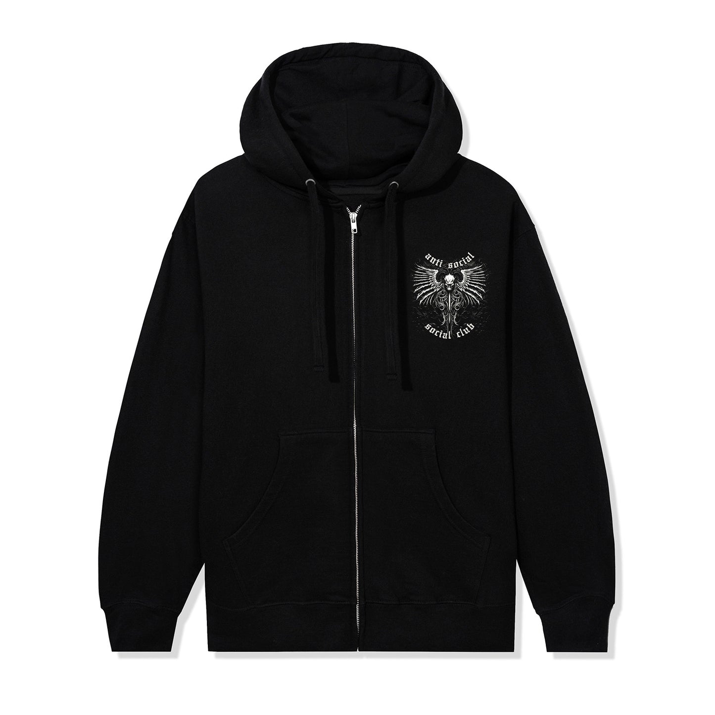 Solace Zip Hoodie - Black