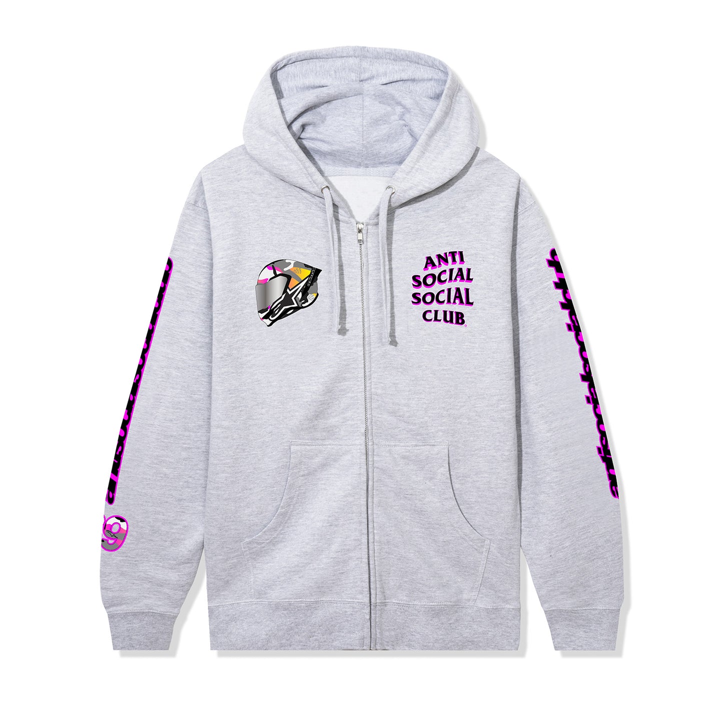 ASSC x Alpinestars Slipstream Zip Hoodie - Heather