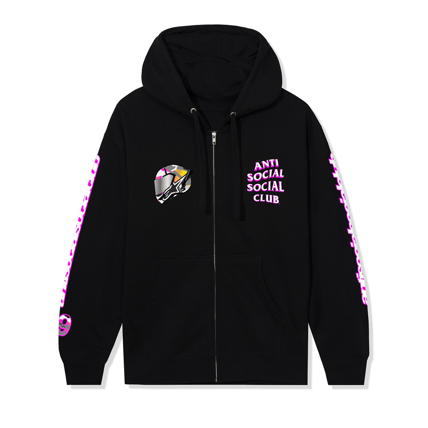 ASSC x Alpinestars Slipstream Zip Hoodie - Black