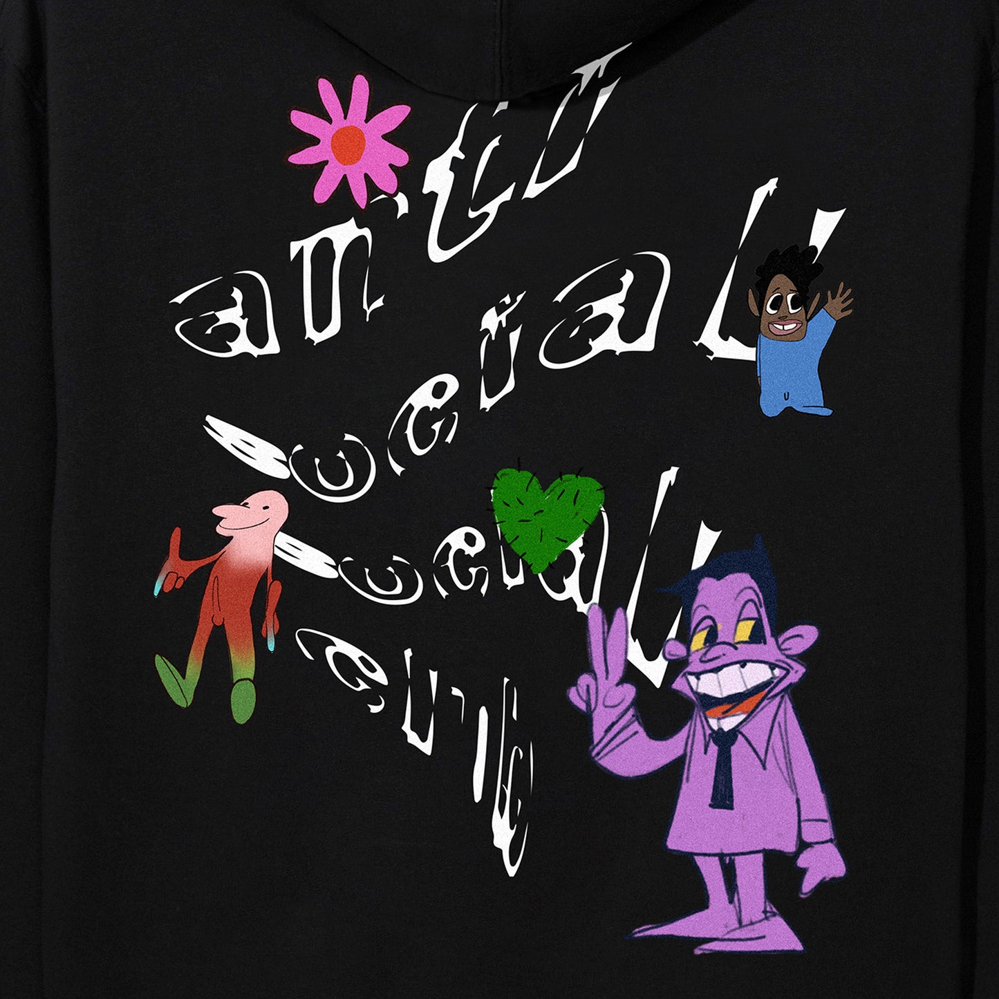 ASSC x Bryant Giles Corp Hoodie - Black