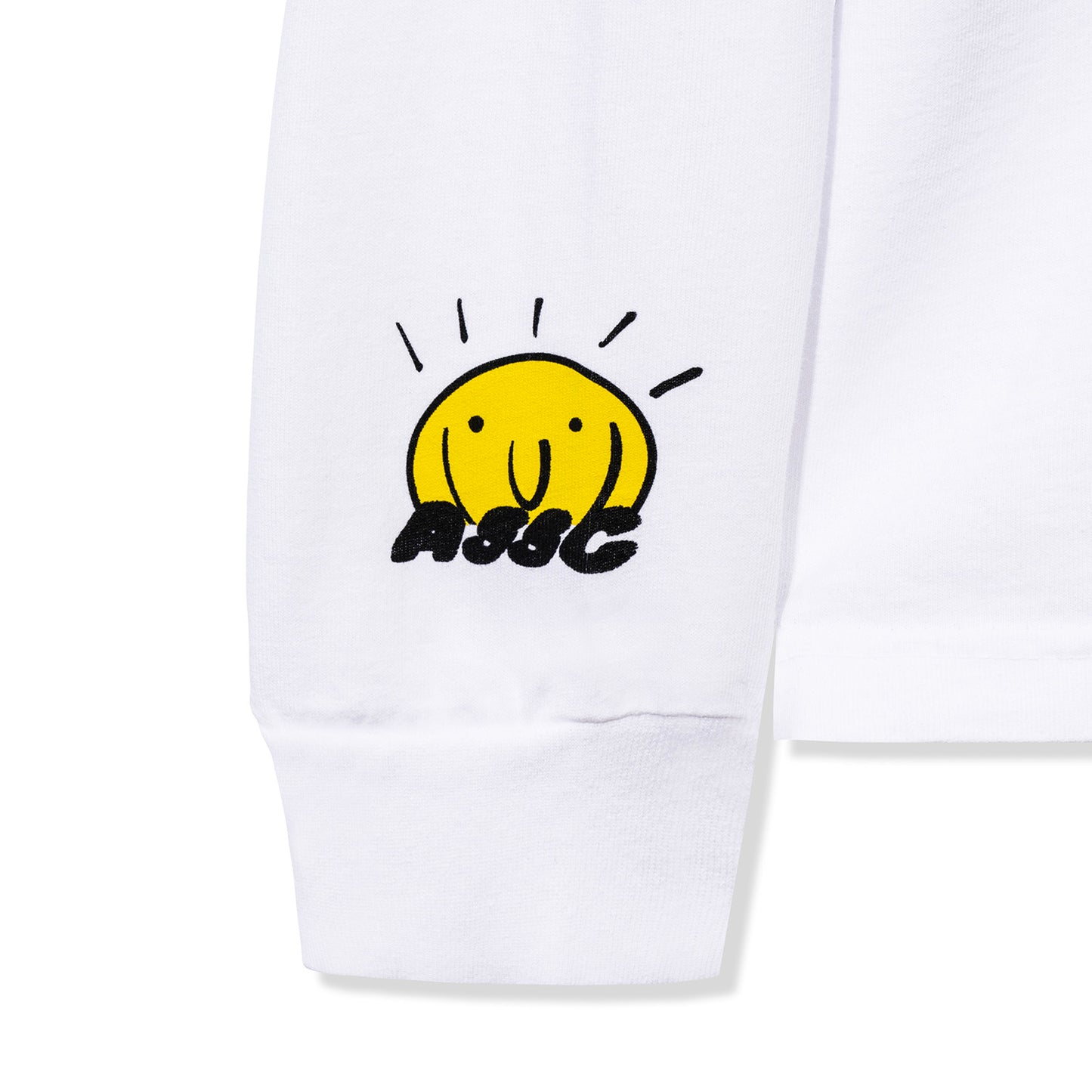 ASSC x Bryant Giles Trio LS Tee - White