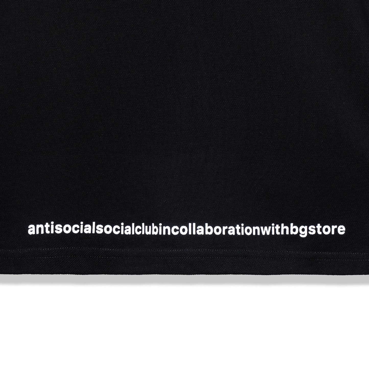ASSC x Bryant Giles Polo - Black