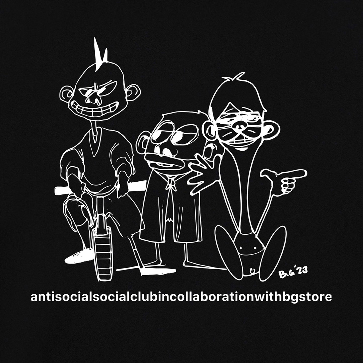 ASSC x Bryant Giles Trio Tee - Black
