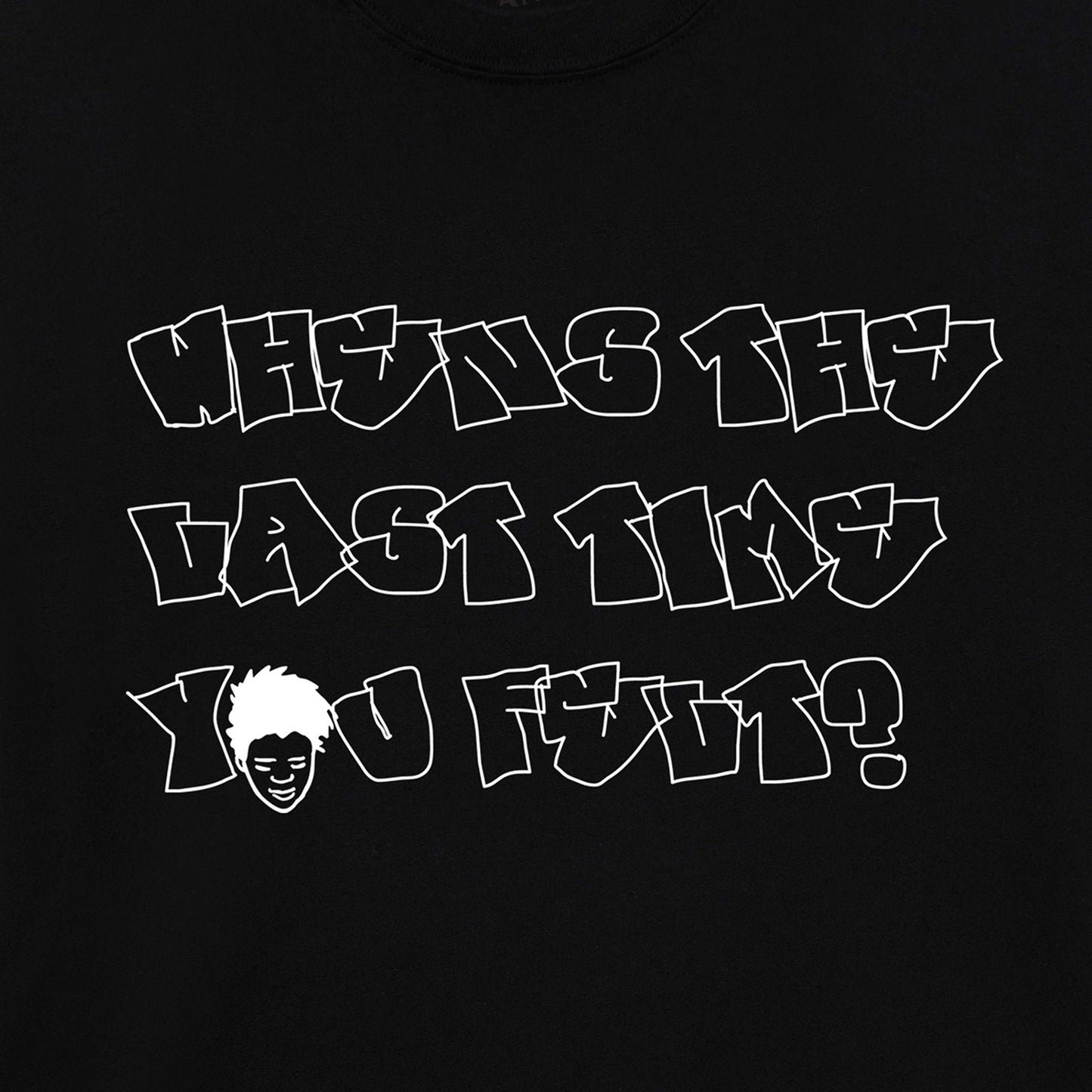 ASSC x Bryant Giles Felt Tee - Black