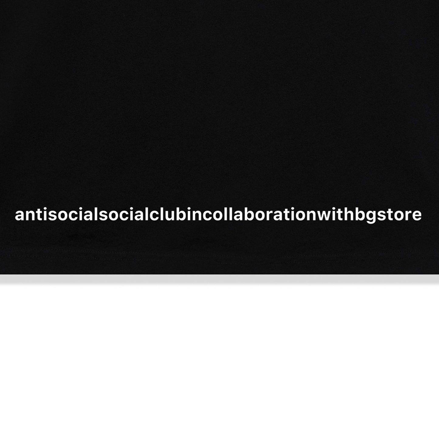 ASSC x Bryant Giles Felt Tee - Black