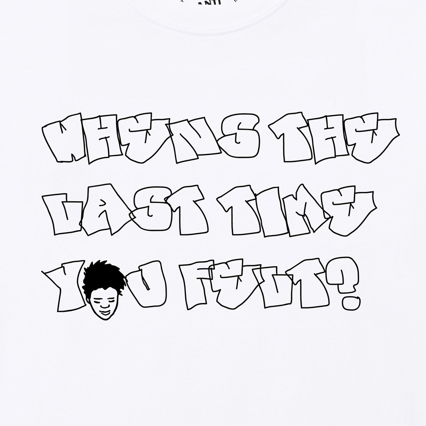 ASSC x Bryant Giles Felt Tee - White