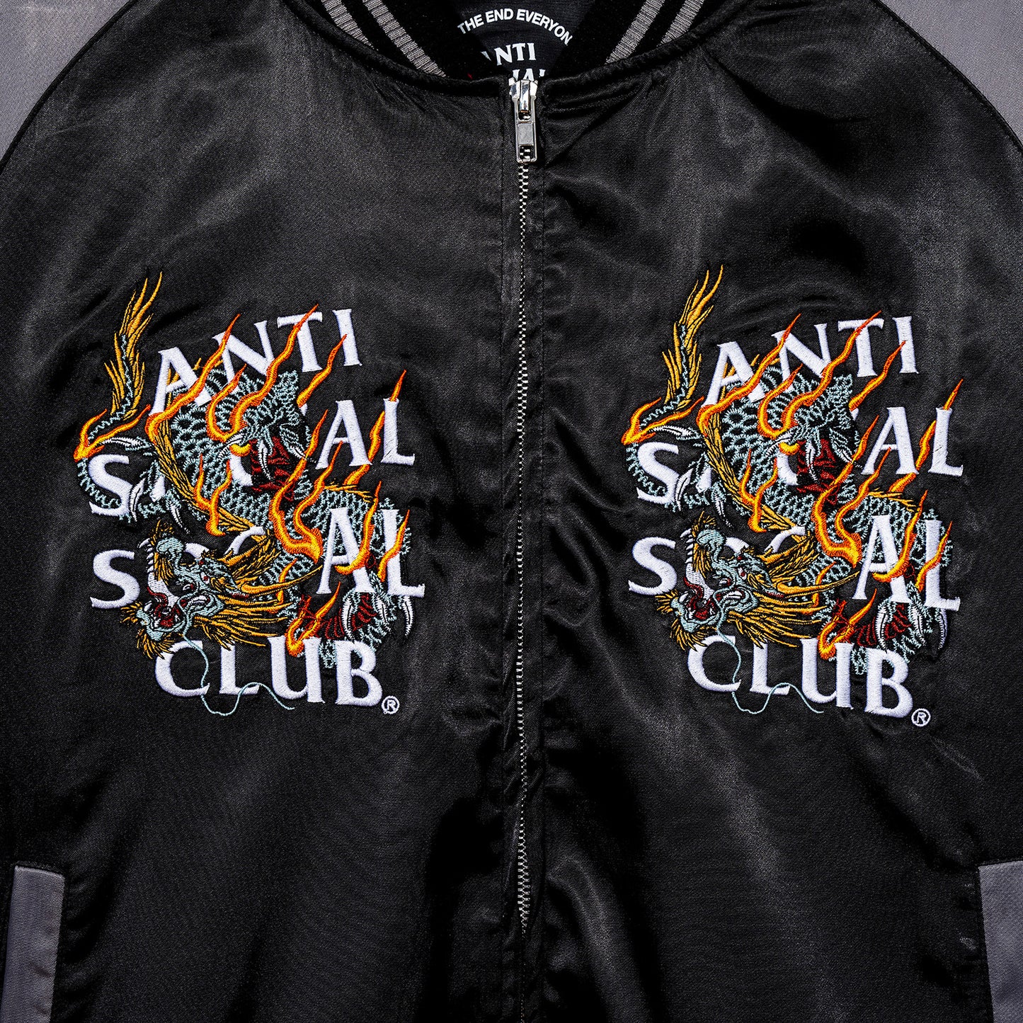 Quivering Liquids Embroidered Souvenir Jacket