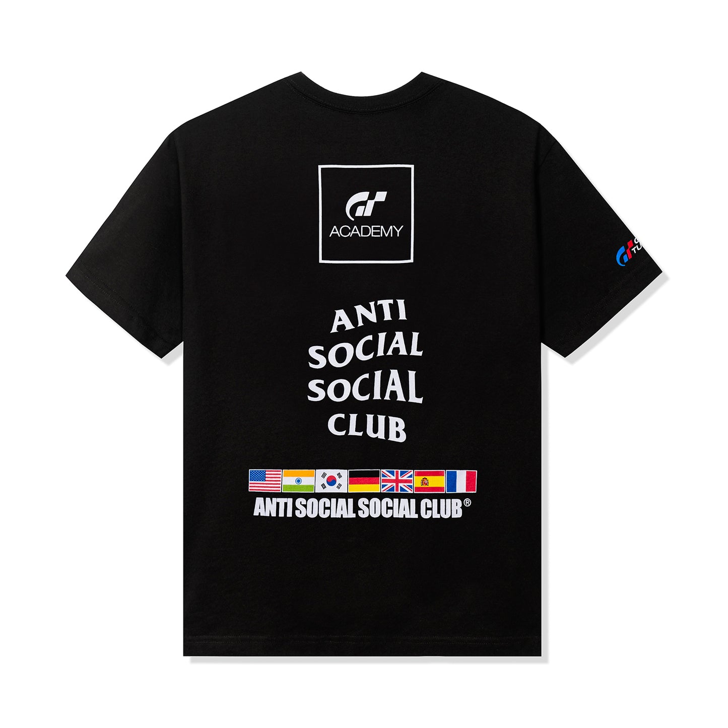 ASSC x Gran Turismo Flag Tee - Black