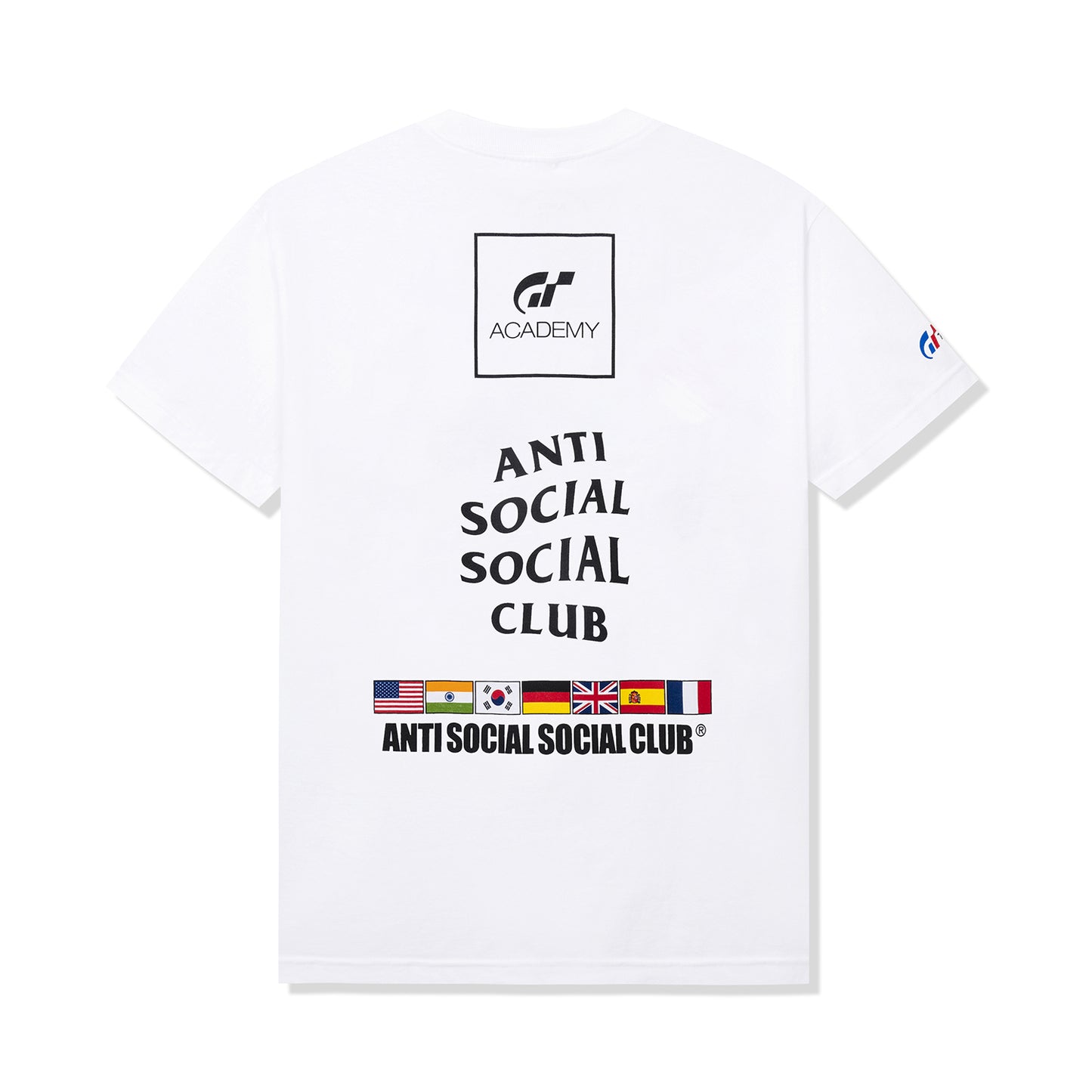 ASSC x Gran Turismo Flag Tee - White