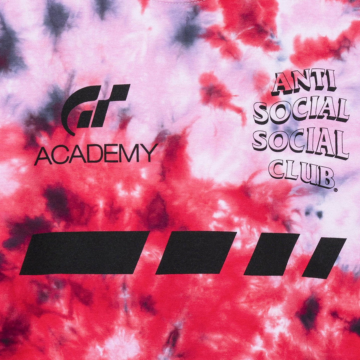 ASSC x Gran Turismo Tie-Dye Tee - Red