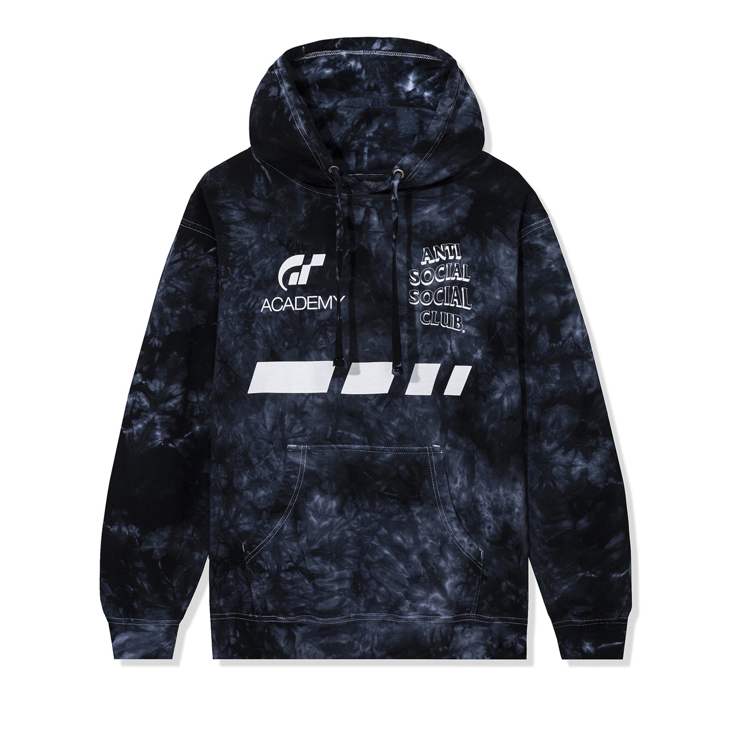 ASSC x Gran Turismo Dye Hoodie - Black