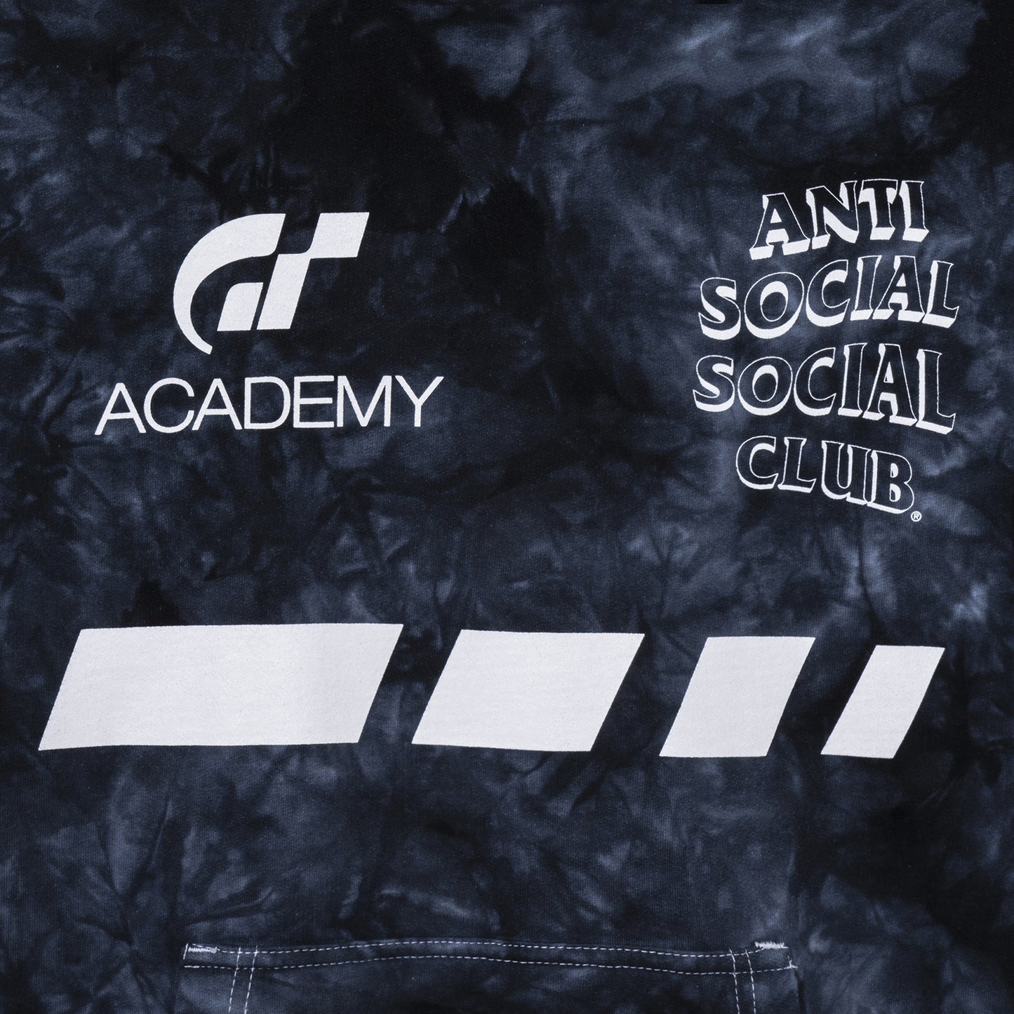 ASSC x Gran Turismo Dye Hoodie - Black