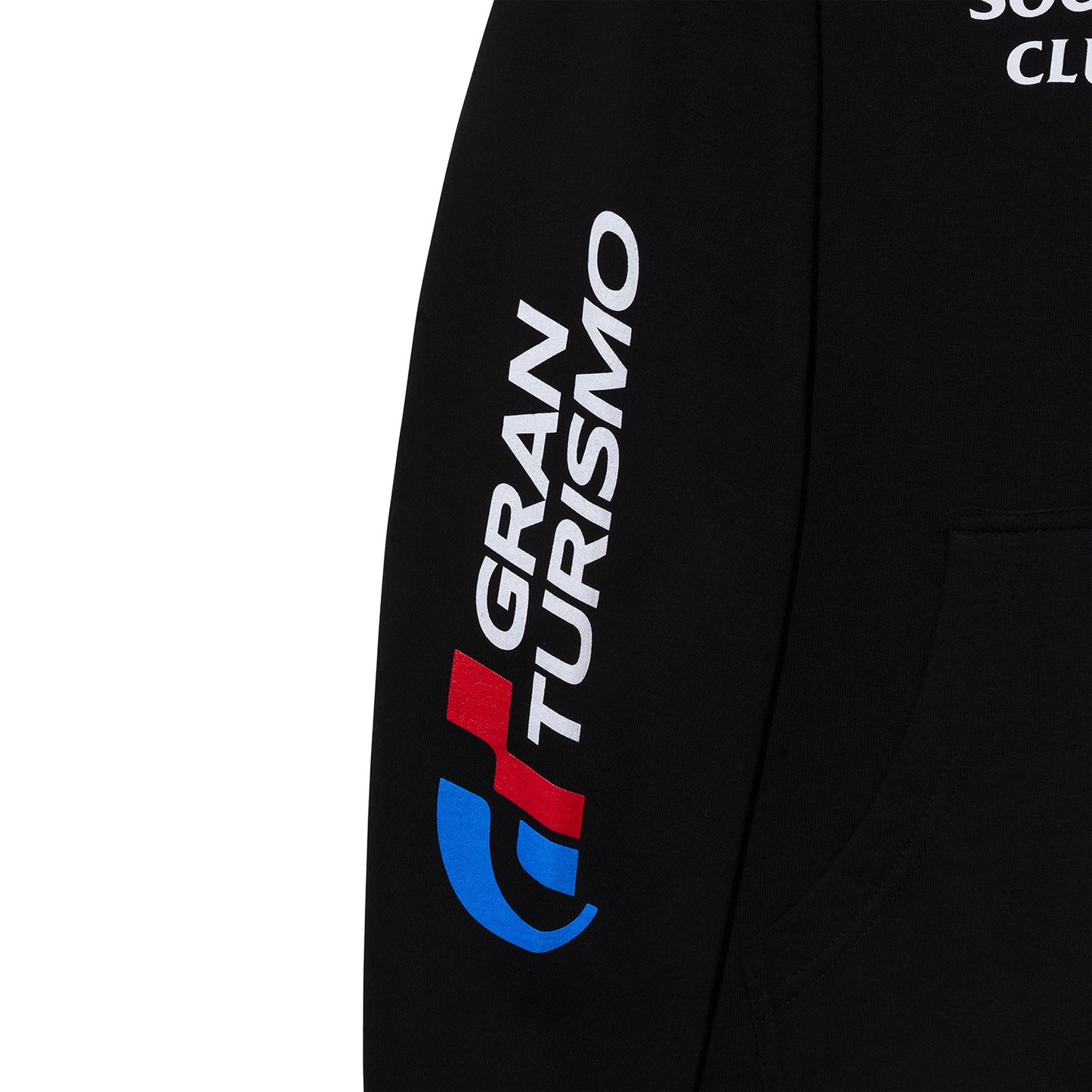 ASSC x Gran Turismo Flag Zip Hoodie - Black