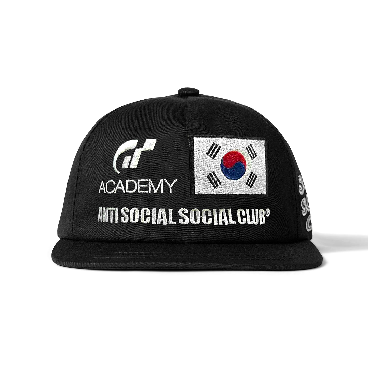 ASSC x Gran Turismo Flag Cap - Black