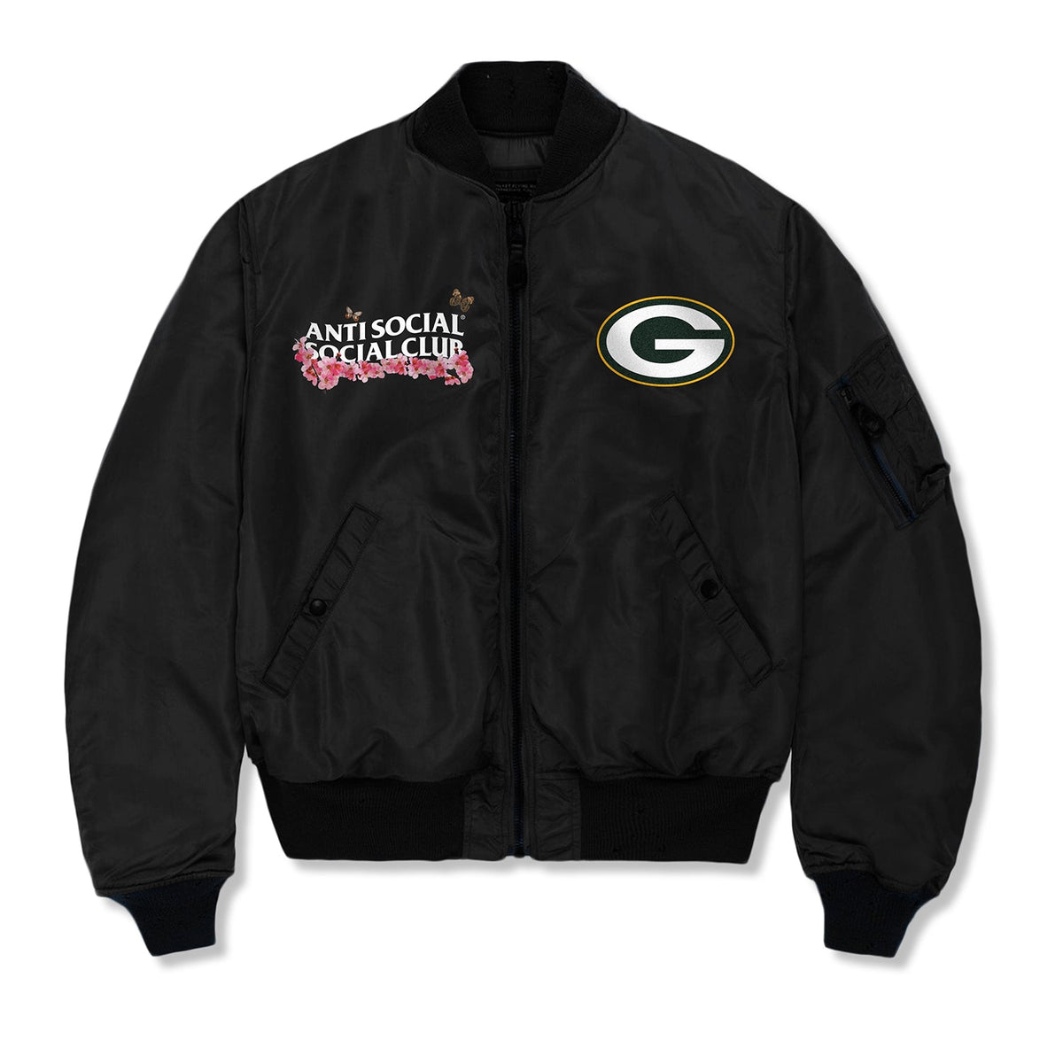 ASSC x Packers Blossom MA-1 Jacket - front