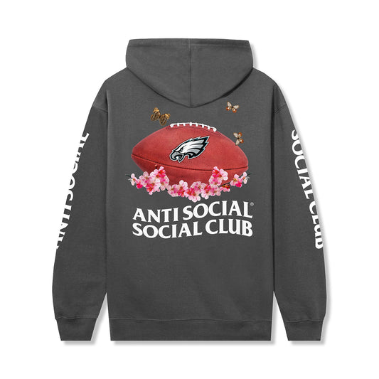 ASSC x Eagles Impact Blossom Hoodie - Charcoal back