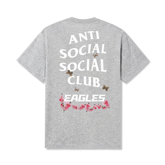 ASSC x Eagles Blossom Tee - Heather Grey back