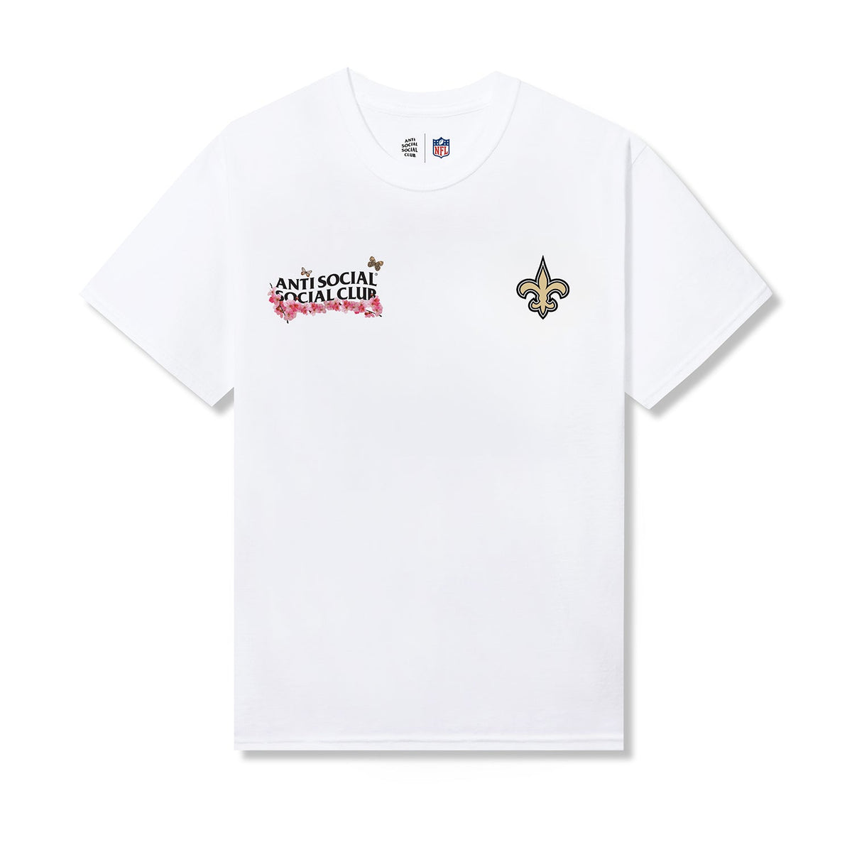 ASSC x Saints Blossom Tee - White front