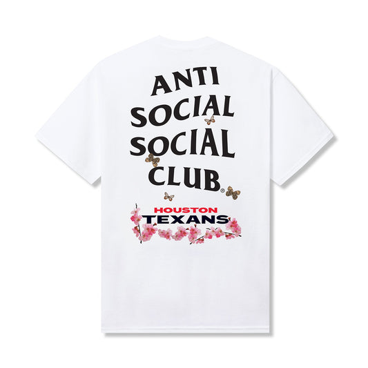 ASSC x Texans Blossom Tee - White back