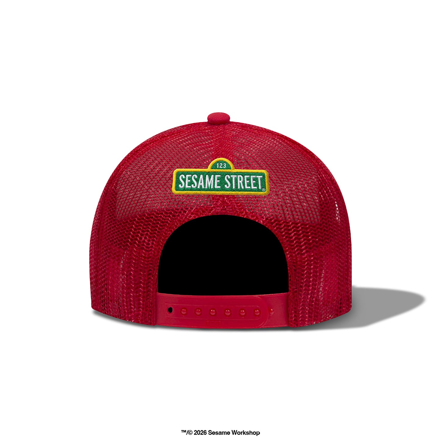 ASSC x Sesame Street Elmo Mesh Trucker Hat
