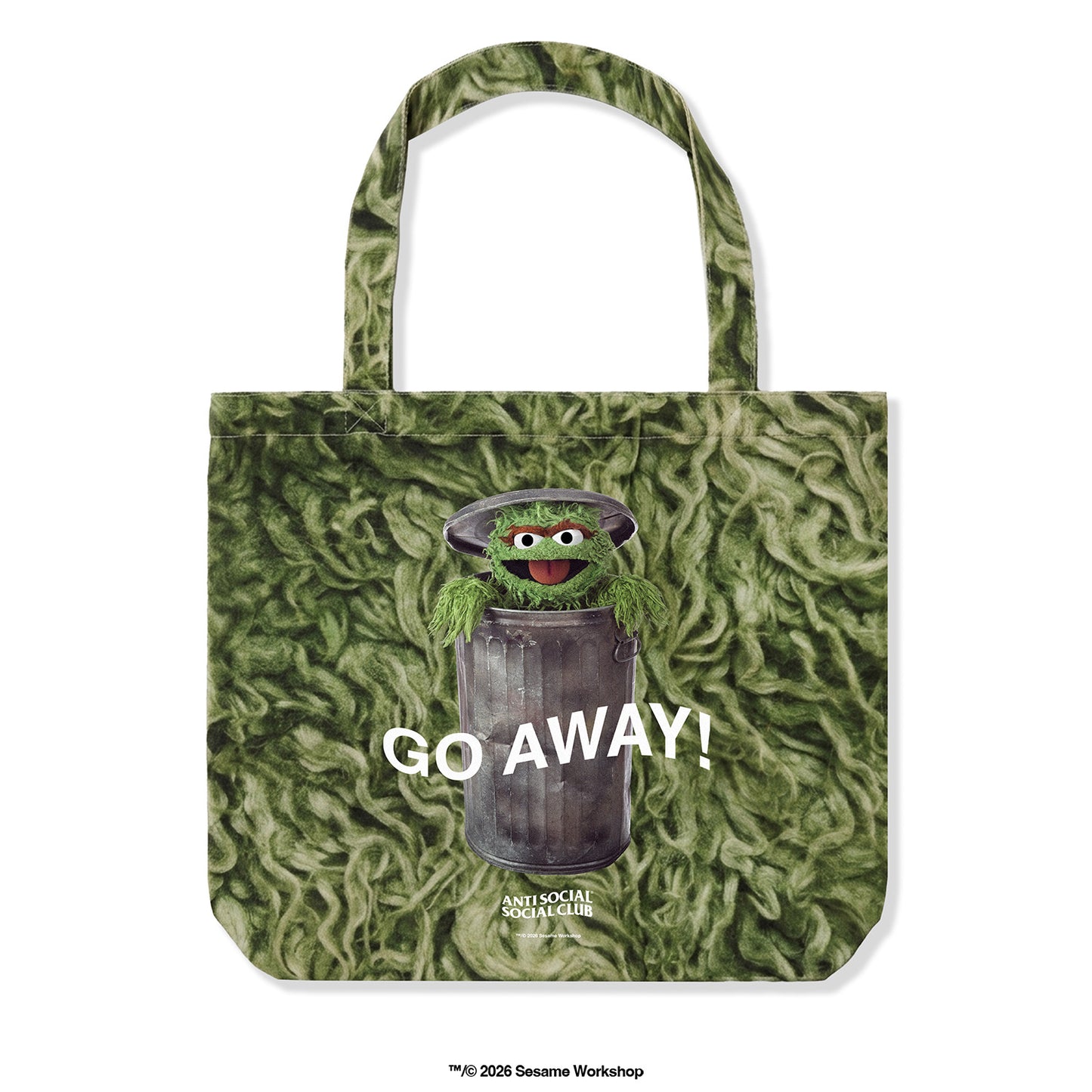 ASSC x Sesame Street Go Away Tote