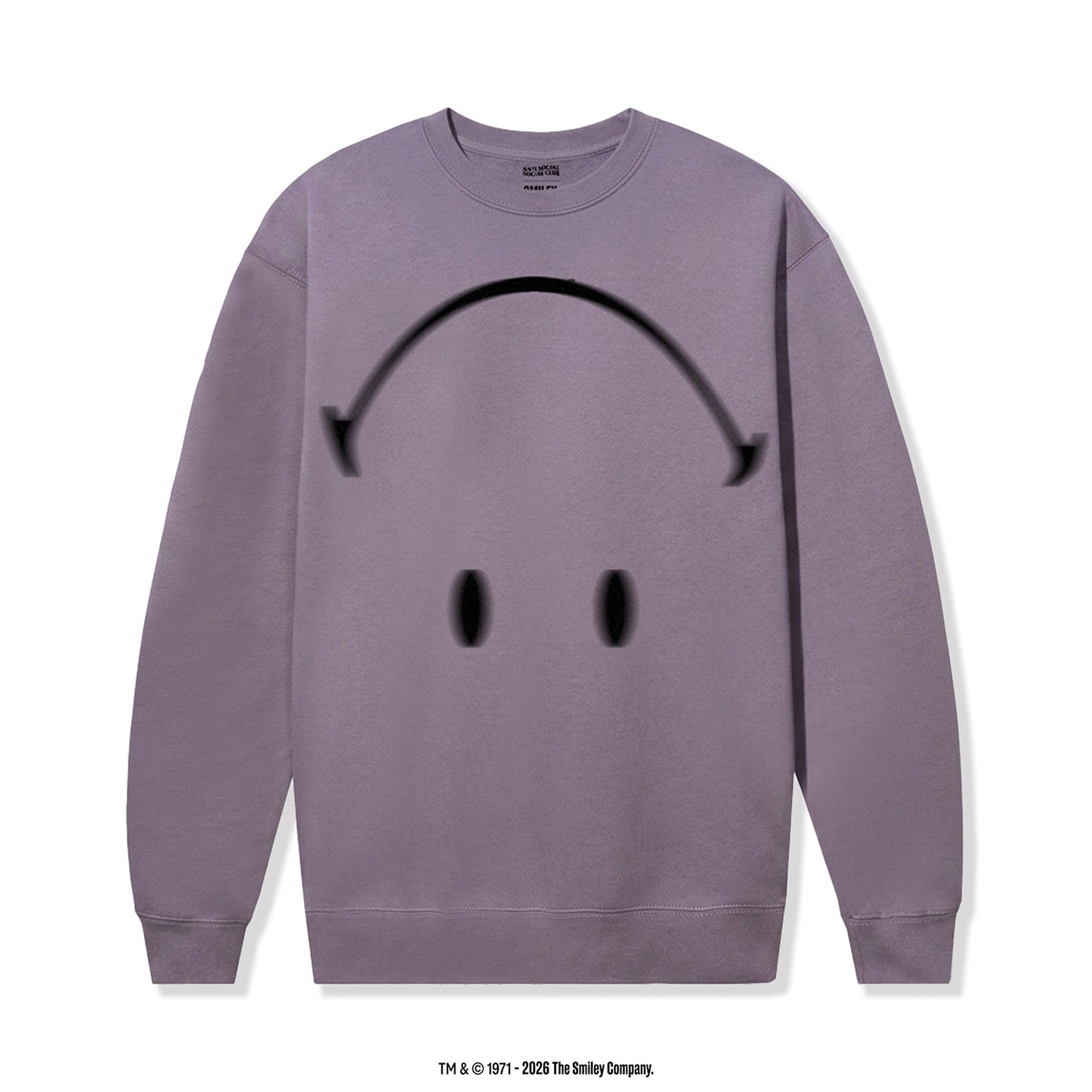 ASSC x Smiley Happy Blur Crewneck