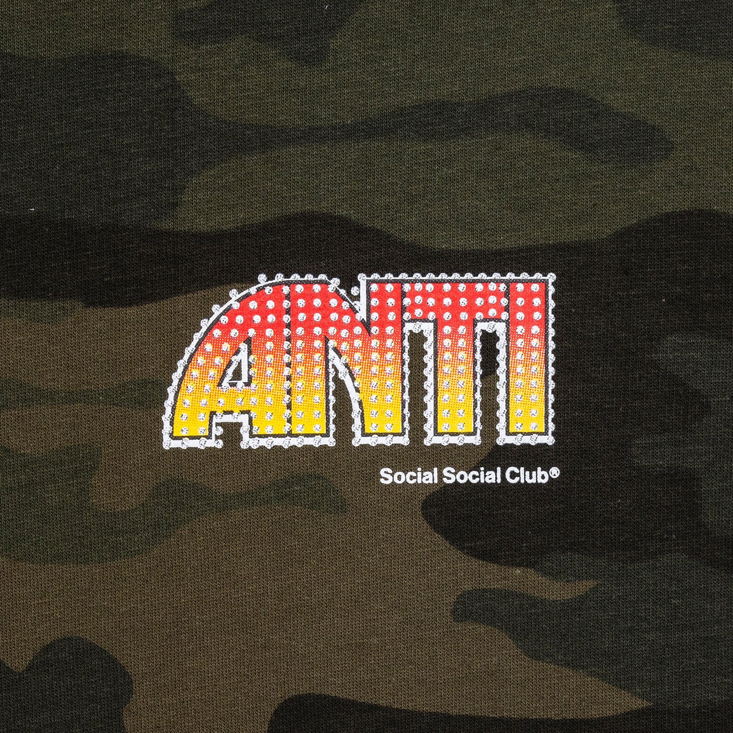 Sunsets and Car Crashes Camo Hoodie