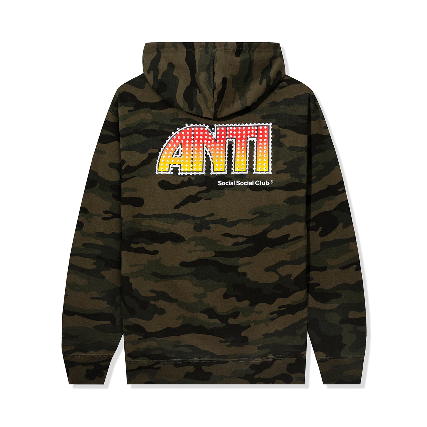 Sunsets and Car Crashes Camo Hoodie