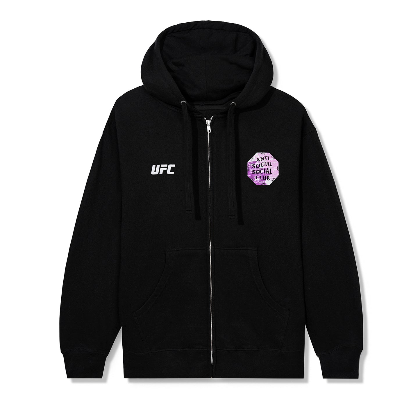 ASSC x UFC Conned Zip-Up - Black